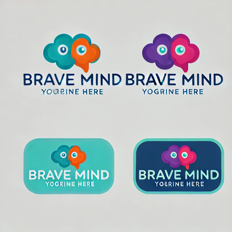 BraveMind Logo Concept 2